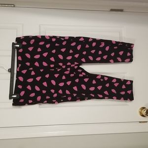Torrid bow detail watermelon leggings